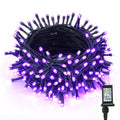 BrizLabs Purple Halloween Lights, 78.74ft 240 LED String Lights with Timer, Plug in Halloween Purple Mini Light Connectable, Outdoor Waterproof Tree Light for Indoor Outside Decor