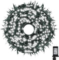 Bright Christmas Lights Outdoor 800 LED Christmas String Lights, 272ft 8 Modes Timer Fairy Twinkle Tree Lights for Home, Party, Holiday, Indoor Xmas Decorations Cool White