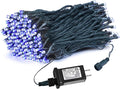weillsnow Outdoor Christmas Decoration,66 FT 200 LED String Lights with Timer Memory Function,Plug in Waterproof Fairy Lights for Indoor Outdoor Home Room Garden Christmas Party Decor(Blue&White)