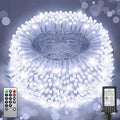 355FT 900 LED Christmas Lights, Extra Long Outdoor String Lights Waterproof, Timer & Memory, 8 Modes Dimmable Plug in Fairy Lights for Classroom Outside Tree Wedding Holiday Decorations, Cool White
