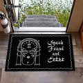 VIKAMA Lord of the Rings Themed Doormat Hobbit Archway Durable Non-Slip Entrance Mat Hallway Doormat Bathroom Rug Home Decor