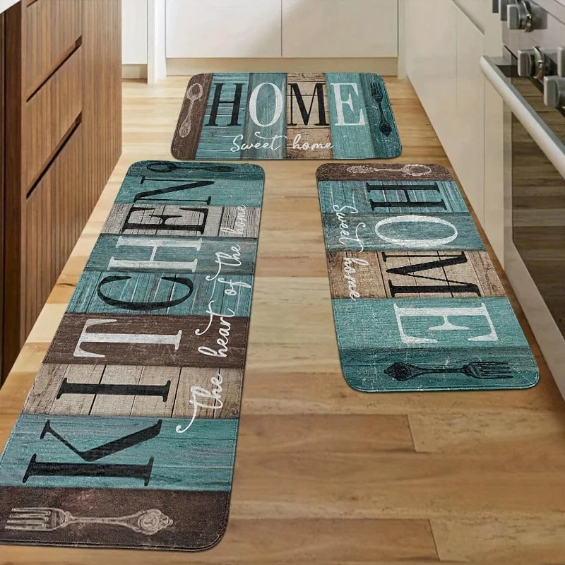 VIKANA Creative Floor Mat Fish School Carpet Kitchen Rug Long Carpet Soft Rug For Bedroom Door Mat Living Room Carpet Home Decor