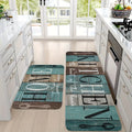 VIKANA Creative Floor Mat Fish School Carpet Kitchen Rug Long Carpet Soft Rug For Bedroom Door Mat Living Room Carpet Home Decor