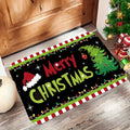 VIKAMA Creative Christmas Carpet Soft Doormat Welcome Carpet Living Room Carpet Rug For Bedroom Outdoor Carpet Christmas Decorat